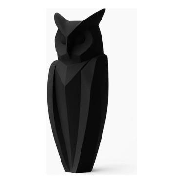 Imagem de Escultura De Coruja Artesanal Decoração De Sala Elegante - Atual Conce