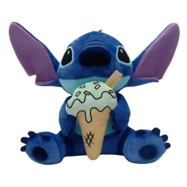 Imagem de Pelúcia Disney Stitch Com Sorvete 30cm Lilo & Stitch - Fun