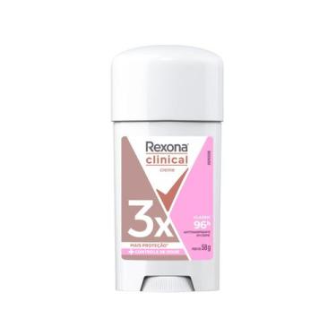 Imagem de Desodorante Antitranspirante Creme Rexona Clinical Extra Dry  Classic 
