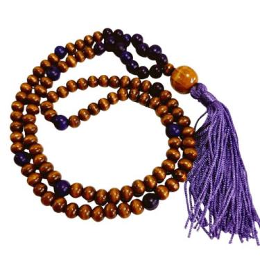 Imagem de Japamala 108 Contas madeira com semente de açai - Paz Interior Store, 