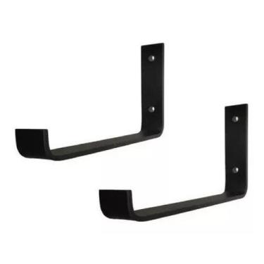 Imagem de Suporte Mão Francesa Invertida Ferro Reforçado Vários tamanhos Suporta