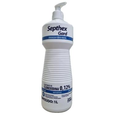 Imagem de Enxaguatorio bucal clorexidina 0,12% septhex gard 1l pump - PROLINK