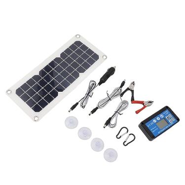 Imagem de 30w 18V Kit de Painel Solar Dobrável Com Saída Dupla USB, Economia de Energia de Alta Eficiência, Painel Solar Portátil Com Controlador de 12V 24V para Acampamento Ao Ar Livre