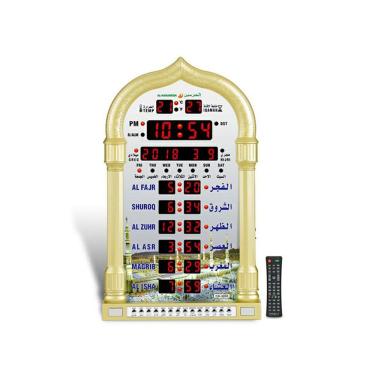 Imagem de Relógio de parede Relógio de mesa simples com display LED e calendário