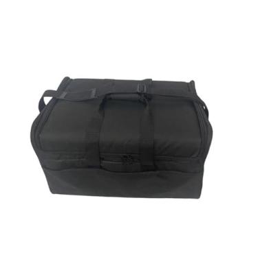 Imagem de YIJU Bolsa para bateria Cajon Bolsa para percussão Acessórios em tecido Oxford de armazenamento acolchoada resistente com alça de transporte Estojo para, L