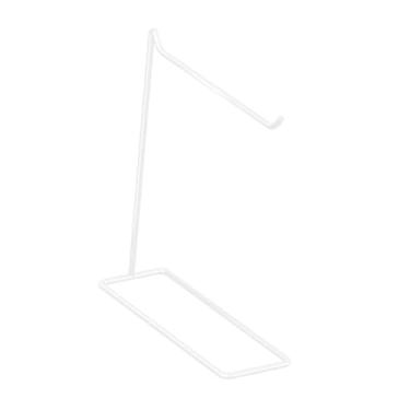 Imagem de UGPLM Suporte de exibição de joias, suporte de ferro versátil e moderno para armazenamento, organizador de joias para anéis, pulseiras, bijuterias e faixas, Branco