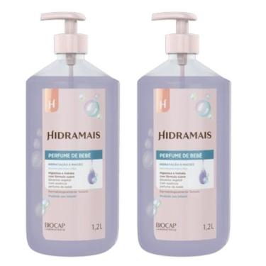 Imagem de Kit 2 Sabonete Gel Perfume De Bebê 1.2L Hidramais
