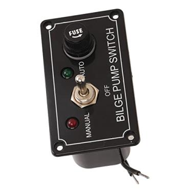 Imagem de YOUTHINK Painel de Interruptor de Caminhão para a Marinha, Painel de Chave de Bomba de 3 Vias Com Diagrama de Fiação, para Carros, Bicicletas de Montanha, Material de Abdominais