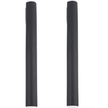 Imagem de GORGECRAFT 2 peças de capas de maçaneta de porta de geladeira de couro PU lavável antiderrapante para aparelho de geladeira protetor de alça de lava-louças para manter sua cozinha limpa de manchas nas