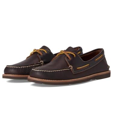 Imagem de Sperry Sapato náutico masculino Ao2eyeripple MM, Amaretto, 38