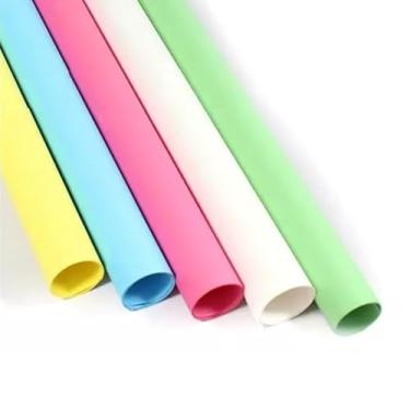 Imagem de Kit 10 Cartolinas, 48 x 66 cm, 5 Cores Sortidas (Branco, Azul, Rosa, Verde e Amarelo), Papel Cartão (Sortidas)