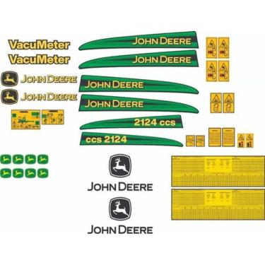 Imagem de Kit Adesivo Plantadeira John Deere 2124 Ccs