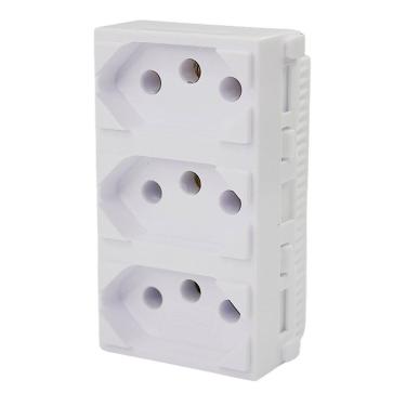 Imagem de Módulo Tomada Monobloco Tripla 20A I9 95124 Ilumi