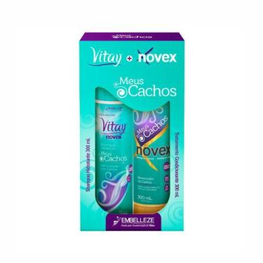 Imagem de Kit Shampoo + Condicionador Novex Revitay Meus Cachos