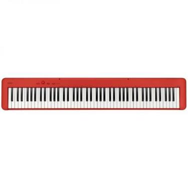 Imagem de Piano Casio CDP-S160RD Stage Digital Vermelho