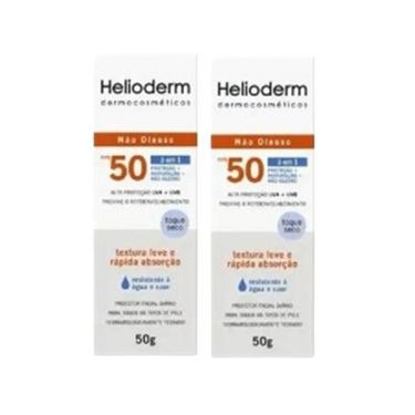 Imagem de Protetor Solar Helioderm Suncare Fps 50 (kit 2x200ml=400ml)