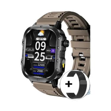 Imagem de Relógio Inteligente Masculino GPS Luz LED Tela HD Chamada Bluetooth NF