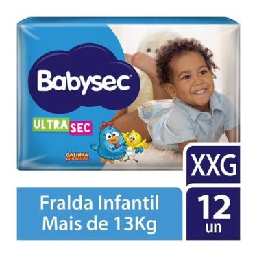 Imagem de Fralda Babysec Galinha Pintadinha Ultrasec XXG 12 Unidades