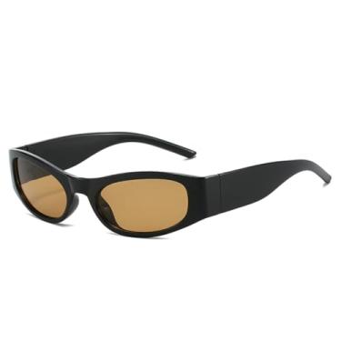 Imagem de HPIRME Óculos de armação pequena estilo masculino e feminino (KD97192-C2)