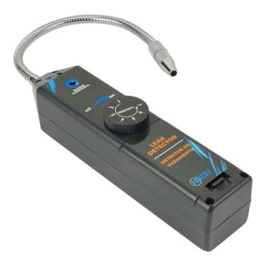 Imagem de Detector de vazamento de gases refrigerantes HFCs halogenados Incluindo CFCs HCFCs e misturas R22 R32 R134A R404A R410A R124 R13 R23 entre outros Com 7 níveis de ajustes de sensibilidade