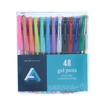Imagem de Art Alternatives Conjunto de canetas de gel 48 cores, multicolorido