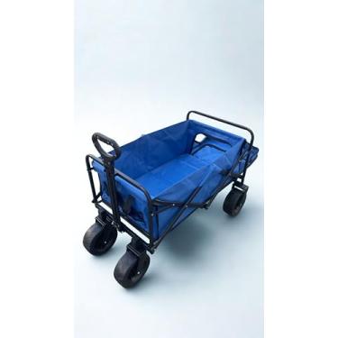 Imagem de Carrinho Dobrável Aço 178L - Camping Compras Praia BW-BK-03
