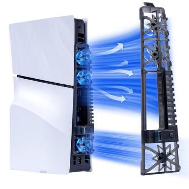 Imagem de Ventilador de refrigeração NANANINO PS5 Slim para Playstation 5 com lu