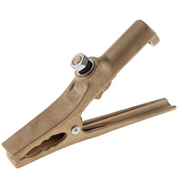 Imagem de Grampo de aterramento de cobre 600A de alto padrão | Construção de latão resistente | Alças fáceis de segurar | para soldagem submerso/MIG/MMA/TIG/Plasma