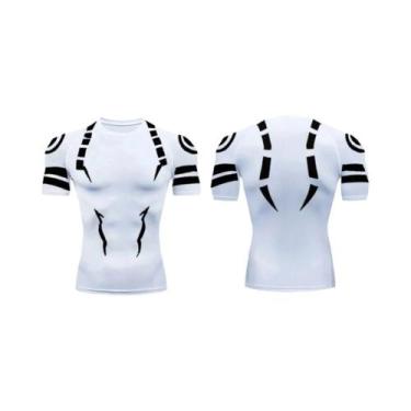 Imagem de Conjunto de Fitness Jujutsu Kaisen Masculino - Camisa 3D de Secagem Rá