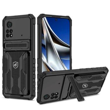 Imagem de Kit Snap Guardian - Clip + Braçadeira + Capa para Xiaomi Poco X4 Pro 5G - Gshield