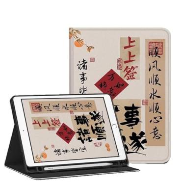 Imagem de Yzlvigrous 8.3 Polegadas Capa para iPad Mini 7 Gen 2024/iPad Mini 6 Gen 2021, Capa Fina de Suporte de PU com Despertar/sono Automático, Visualização em Vários Ângulos