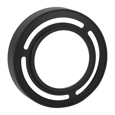 Imagem de LHX10 Linda Capa de Lente de Metal Oco para Fuji X10/X20/X30 (Preto)