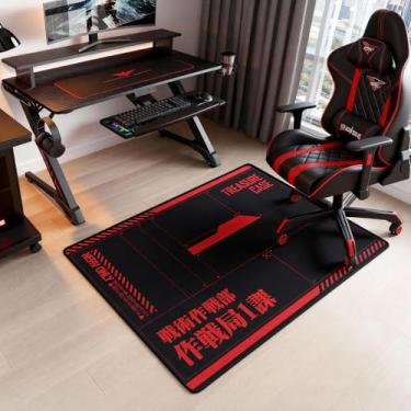 Imagem de Tapete antiderrapante para cadeira de chão Neon Genesis Evangelion Tactical Operations Center 89 cm × 119 cm