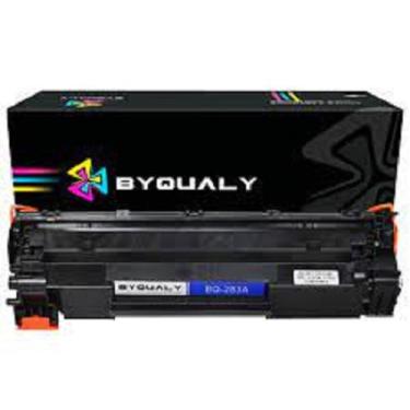 Imagem de Toner 283a  CF283a ByQualy  Cartucho Compatível BQ-283a Impressora M12