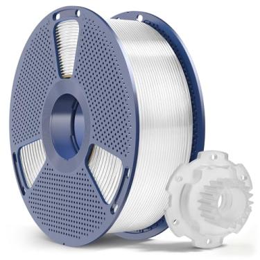 Imagem de SUNLU Filamento de impressora 3D PETG 1,75 mm, 1 kg transparente