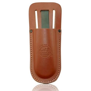 Imagem de Graintex Coldre de tesoura de poda e alicate para cinto de ferramentas, bolsa de couro para alicates, tesouras de jardim, tesouras de poda para fácil acesso com clipe, faca de couro e bainha de