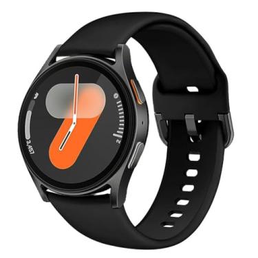 Imagem de Pulseira de relógio de 22 mm para Samsung Galaxy Watch 3 de 45 mm/Galaxy Watch de 46 mm/Gear S3 Frontier/Classic, pulseira de silicone esportiva de liberação rápida para Gain Venu 3/2/vivoactive 4