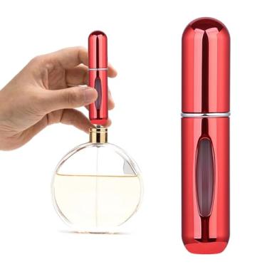 Imagem de Frasco atomizador portátil de perfume recarregável, spray de perfume, refil para viagem à prova de vazamento