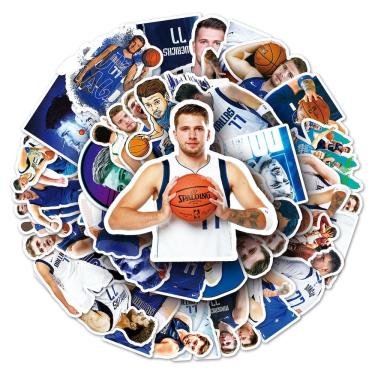 Imagem de Pacote de adesivos Doncics Lukas Anime 50 unidades de vinil impermeável