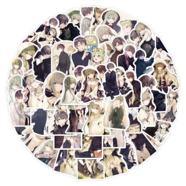 Imagem de Adesivos Saints Cecilias Pastors Lawrence, 50 unidades à prova d`água