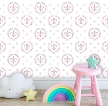 Imagem de Papel de Parede Flor de Liz - Inove Papéis de Parede 