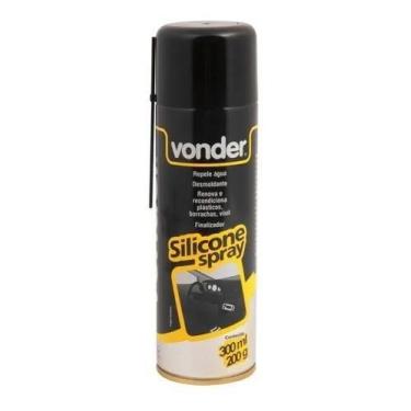 Imagem de Kit 3 Silicone Spray 200g/300ml Profissional Top Vonder