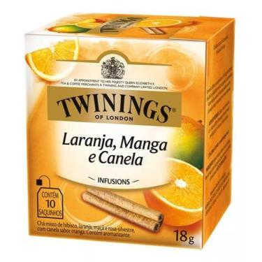 Imagem de Cha Twinings Misto 18G DP com 10 saches Laranja Manga Canela