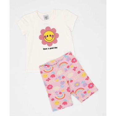 Imagem de Conjunto Infantil Estampado Marisa Tam 1 a 3-08003, Off white, 2