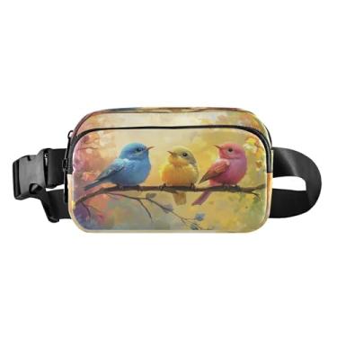 Imagem de CEBUGI Pochetes de caminhada para homens e mulheres, pochetes modernas e resistentes à água com cinto ajustável para treino, viagem, corrida