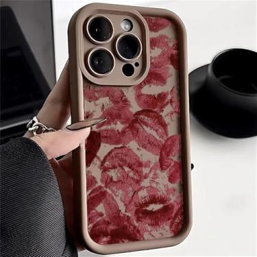 Imagem de Capa para celular com estampa de leopardo para iPhone 13 11 15 14 12 17 16 Pro Max 16E XR XS X 7 8 SE, capa macia de silicone fosco, marrom OC65, para iPhone 16e
