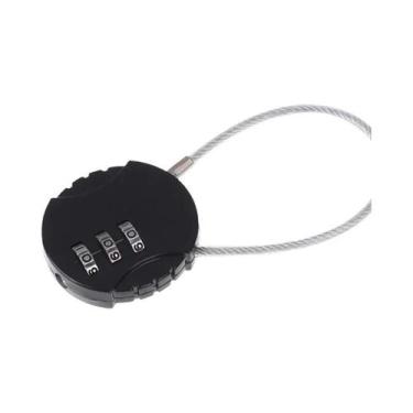 Imagem de Cadeado De Combinação Para Bagagem, Mala, Armário De Academia, Mochila