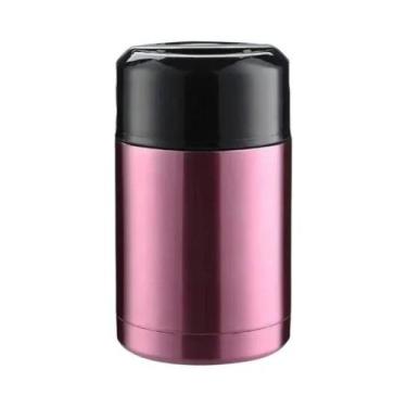 Imagem de Termo De Aço Inoxidável De Grande Capacidade 800ML 1000ML Caixa De Alm