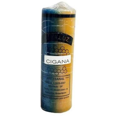 Imagem de Vela 7 Dias Cigana Nova Luz - Estrela Magia