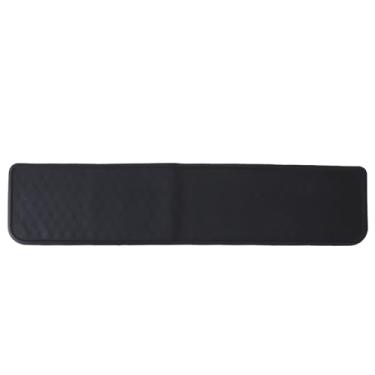 Imagem de Tapete anti-derramamento de geladeira de silicone antiderrapante sob o protetor de piso da geladeira Bandeja coletora de gotejamento para secador de gabinete de lavagem de (Preta)